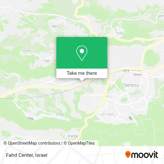 Fahd Center map