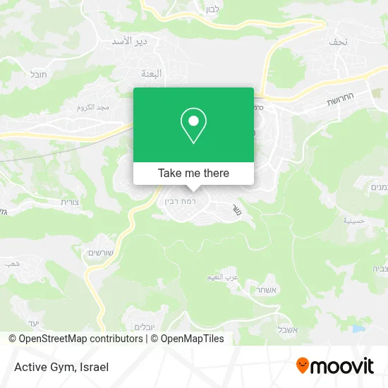 Active Gym map