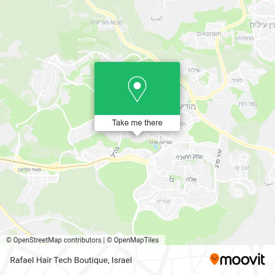 Rafael Hair Tech Boutique map