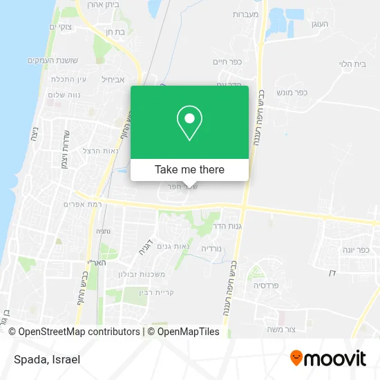 Spada map