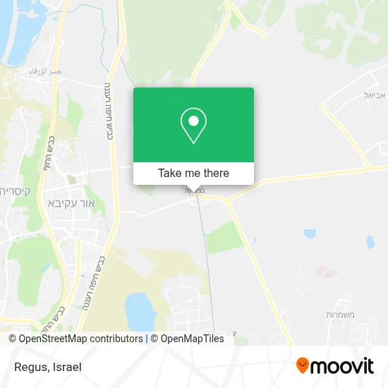 Regus map