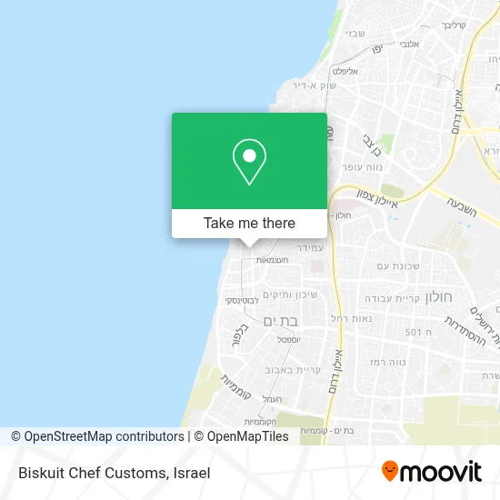 Biskuit Chef Customs map