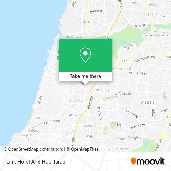 Link Hotel And Hub map