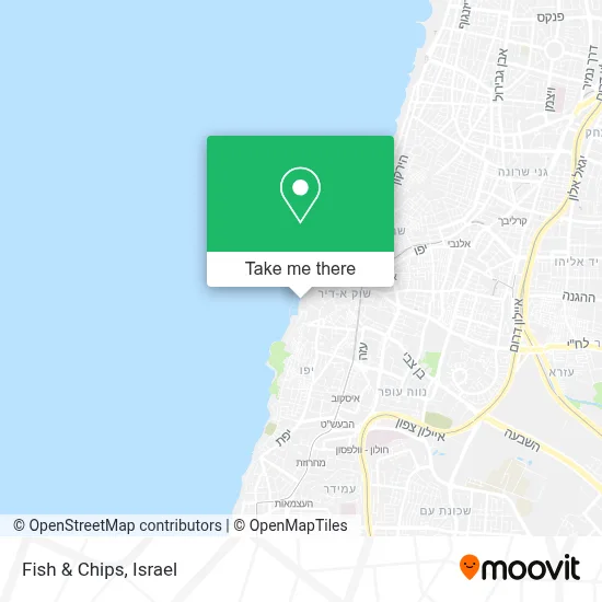 Fish & Chips map
