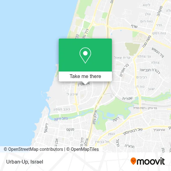 Urban-Up map