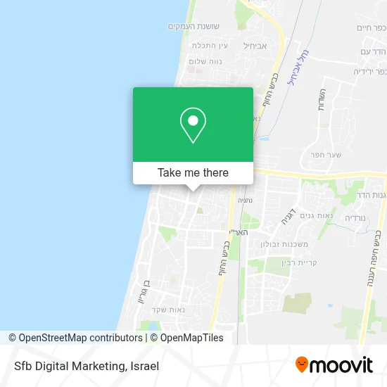 Sfb Digital Marketing map
