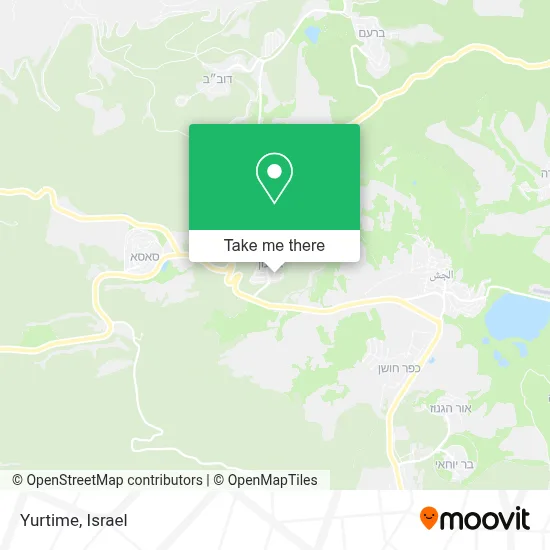 Yurtime map