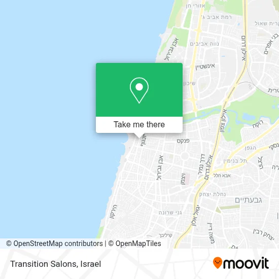 Transition Salons map