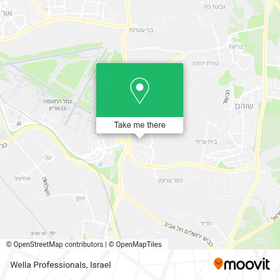 Wella Professionals map
