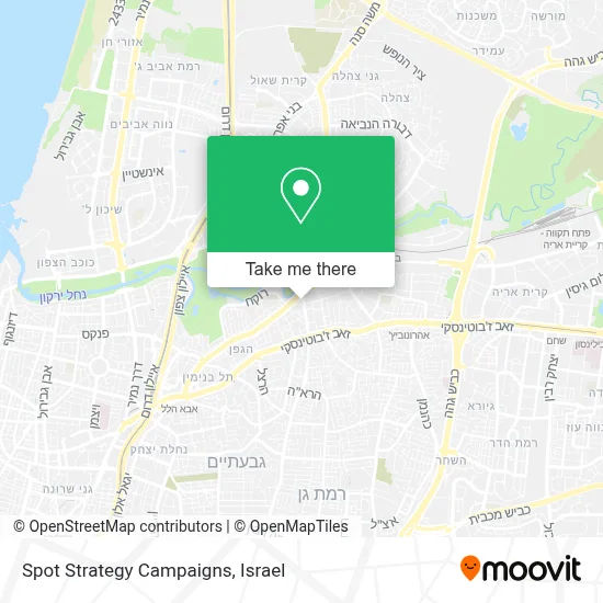 Spot Strategy Campaigns map