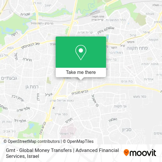 Gmt - Global Money Transfers | Advanced Financial Services map