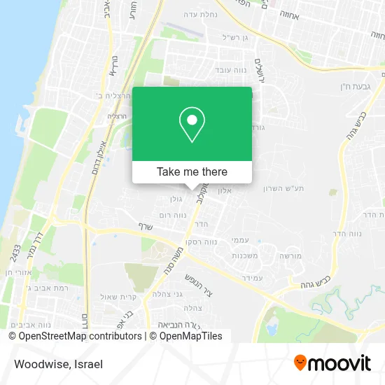 Woodwise map