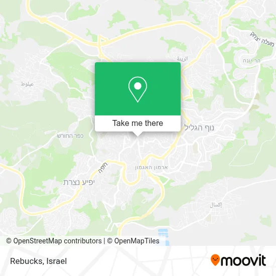 Rebucks map