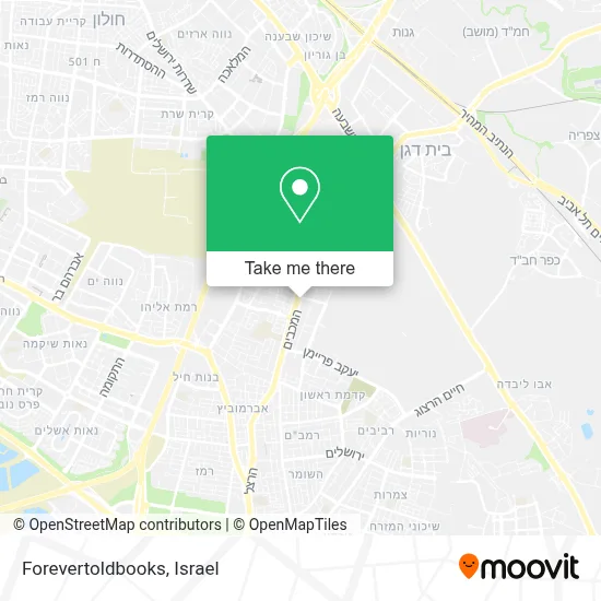 Forevertoldbooks map