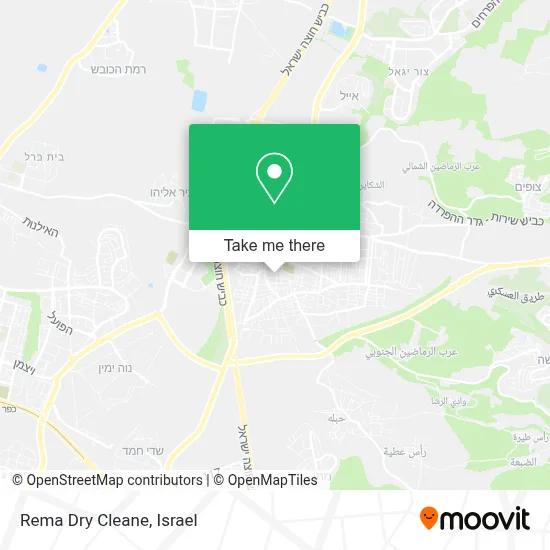 Rema Dry Cleane map