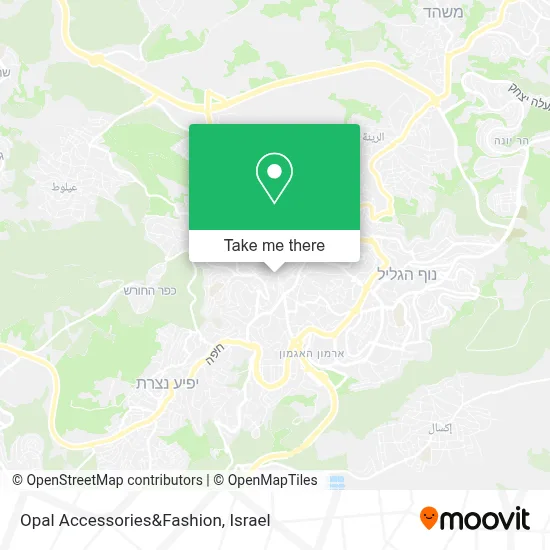 Opal Accessories&Fashion map
