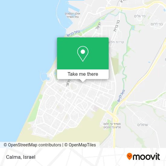 Calma map
