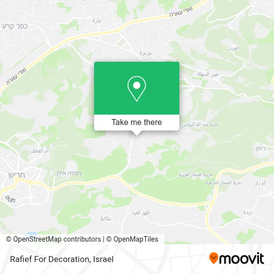 Rafief For Decoration map