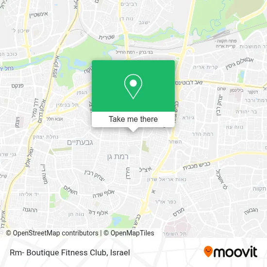 Rm- Boutique Fitness Club map