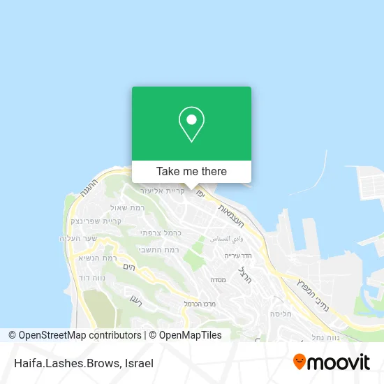 Haifa.Lashes.Brows map