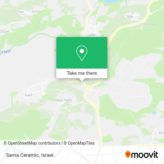 Sama Ceramic map
