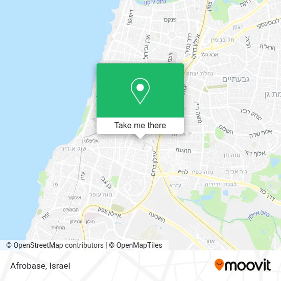 Afrobase map