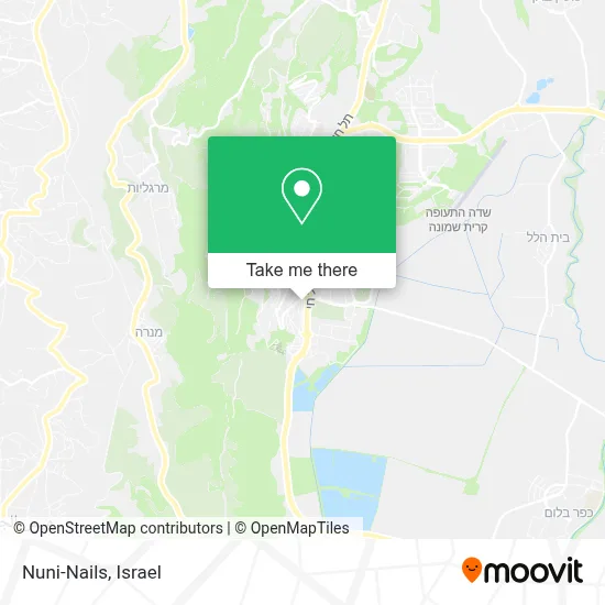 Nuni-Nails map