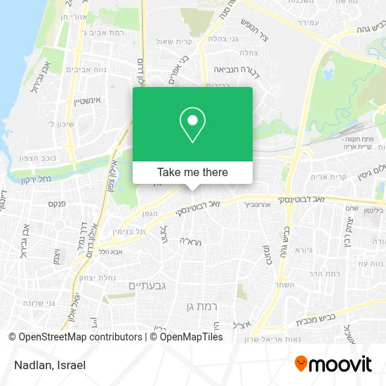 Nadlan map