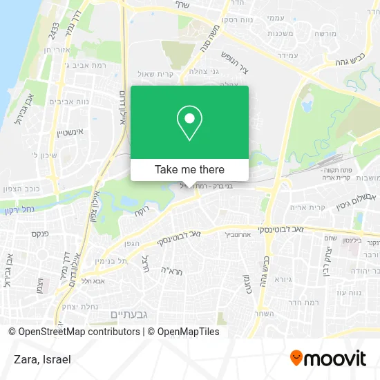 Zara map