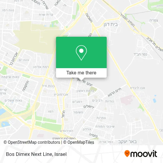 Bos Dimex Next Line map