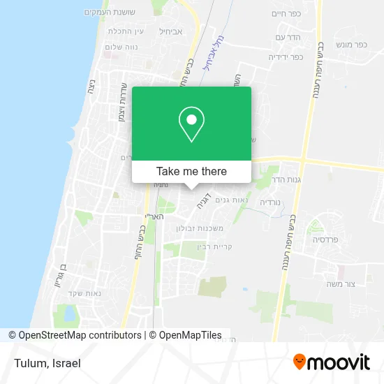 Tulum map