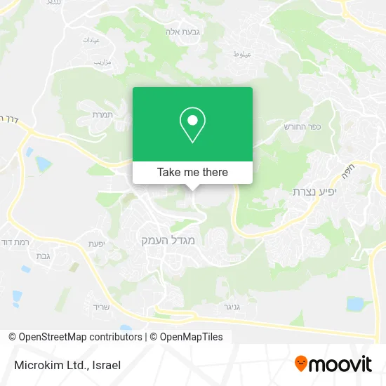 Microkim Ltd. map