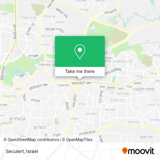 Seculert map