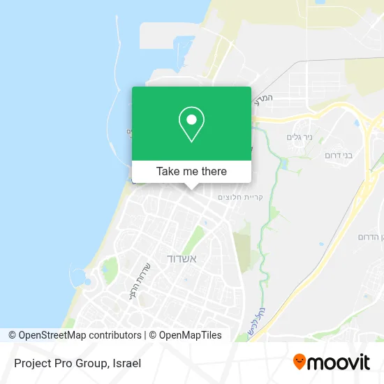Project Pro Group map