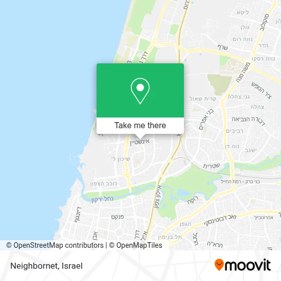 Neighbornet map