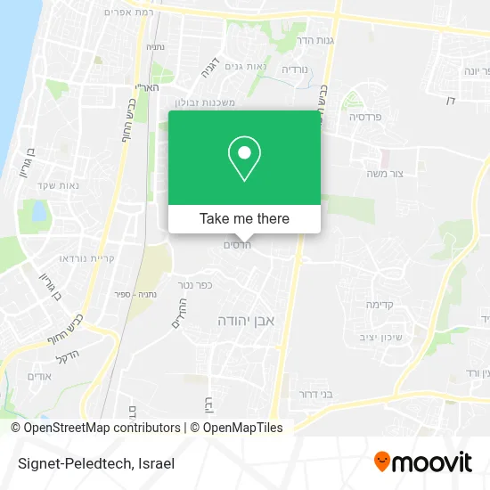Signet-Peledtech map