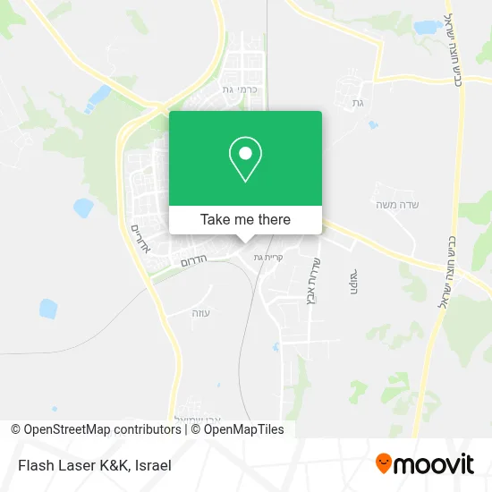 Flash Laser K&K map