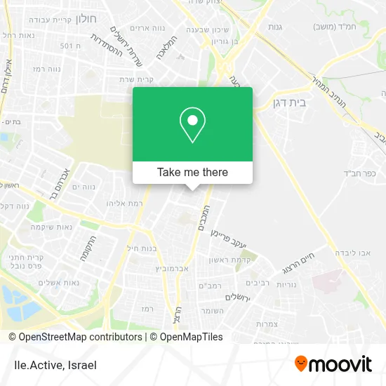 Ile.Active map
