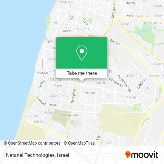 Netanel Technologies map