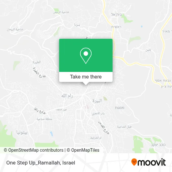 One Step Up_Ramallah map