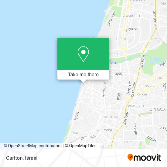 Carlton map