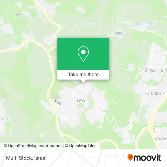 Multi Stock map