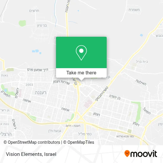 Vision Elements map