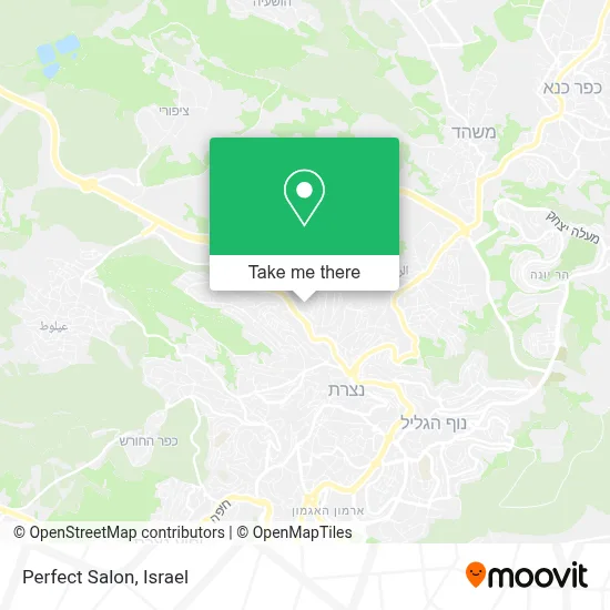 Perfect Salon map