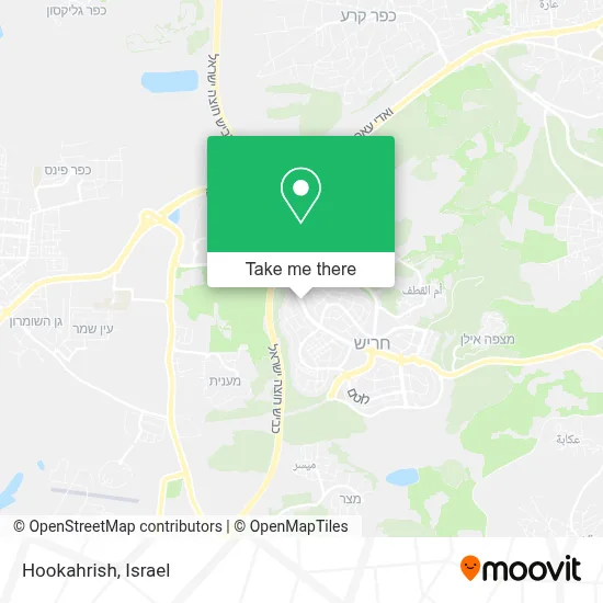 Hookahrish map