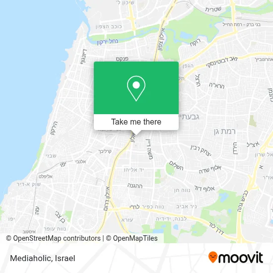 Mediaholic map