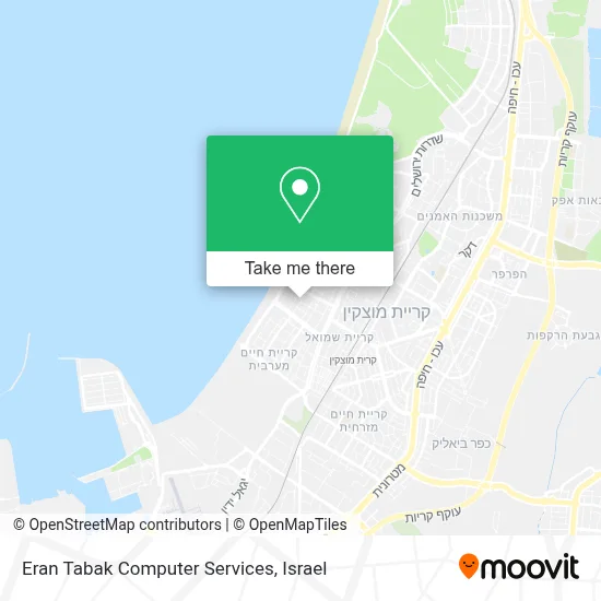 Eran Tabak Computer Services map