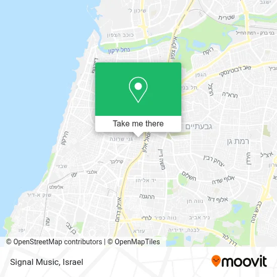 Signal Music map