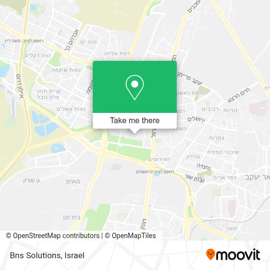 Bns Solutions map