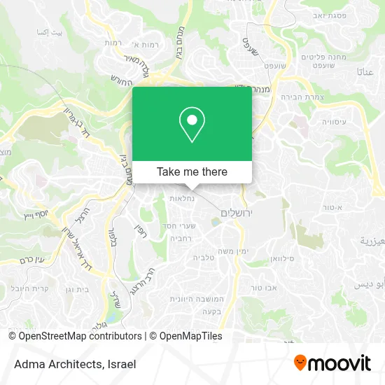 Adma Architects map